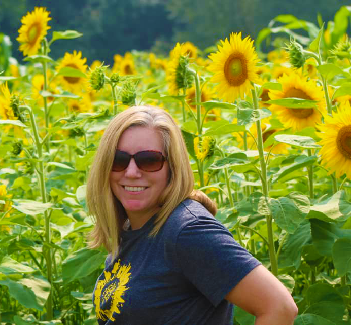 Carla - Beautiful - Sunflowers field Baker owner of sunflower sweets.  